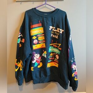 Disneyland Mickey and Friends Play in the Park Sweatshirt